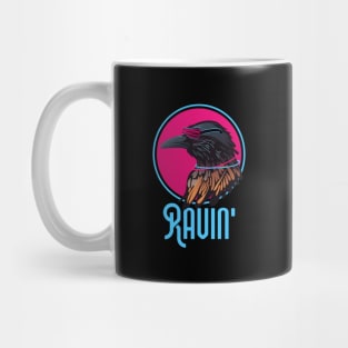 Raving Raven Wingspan Bird Watching Mug